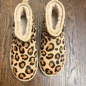 UGG Leopard Print pony hair Boots